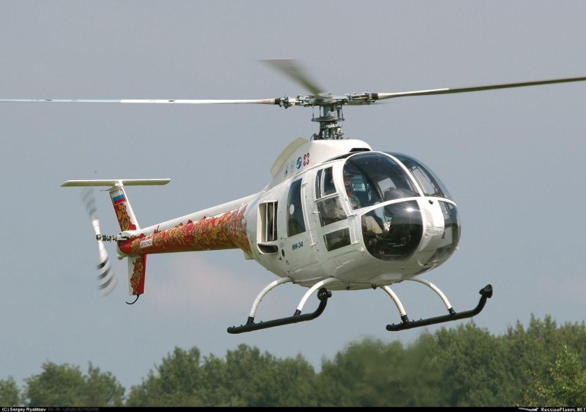 Вертолет ми 34с1