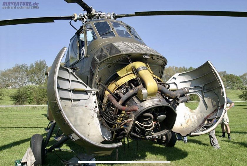 Мотор вертолета ми 8
