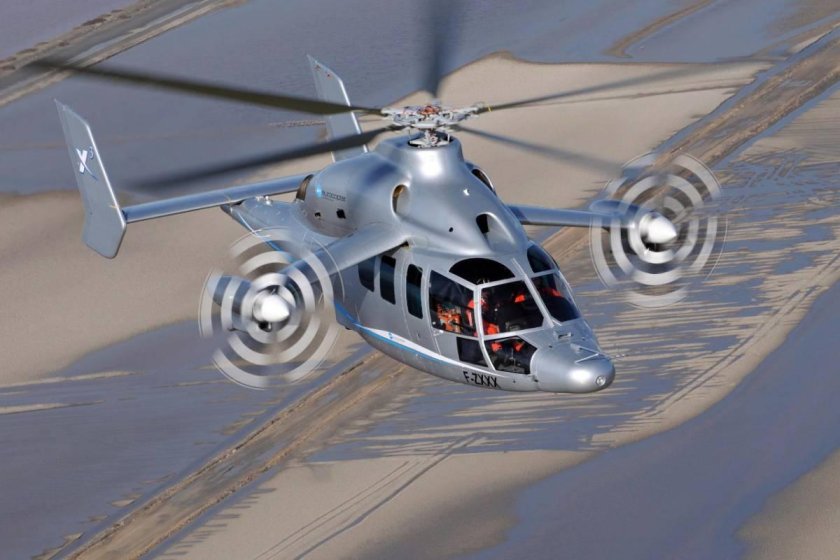 Еврокоптер х3 вертолет
