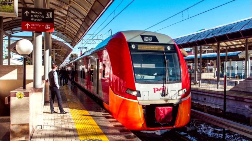 Ласточка электропоезд Сочи