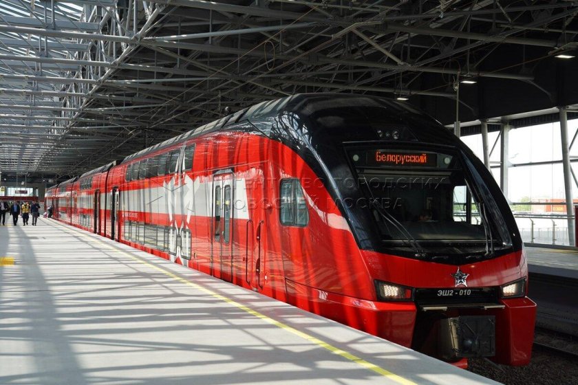 Поезд Аэроэкспресс в Шереметьево