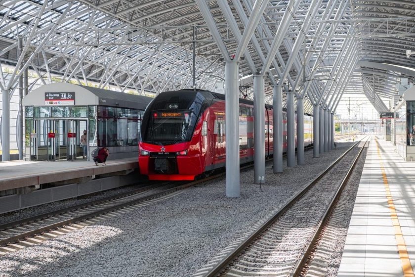 Станция МЦД Славянский бульвар