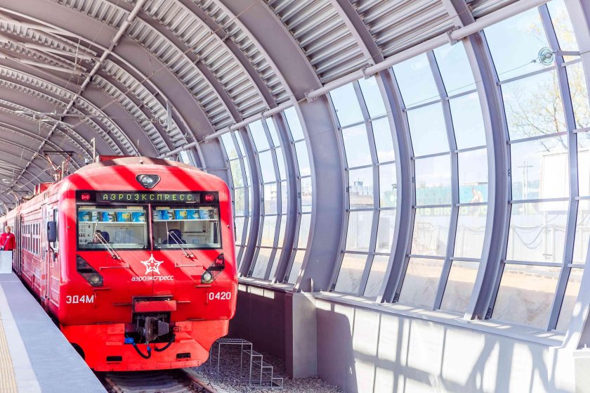 Электричка Аэроэкспресс Домодедово