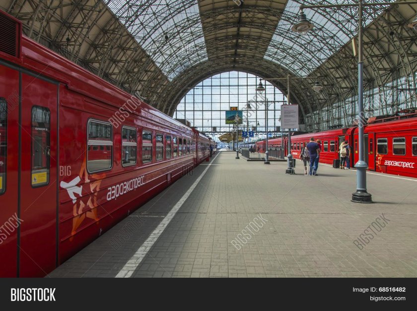 Платформы Аэроэкспресс на Киевском вокзале