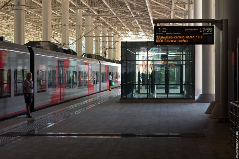 Ж/Д станция аэропорт Сочи