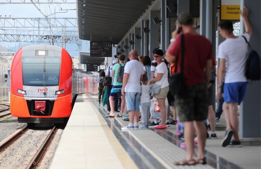 Ласточка Сочи Адлер РЖД