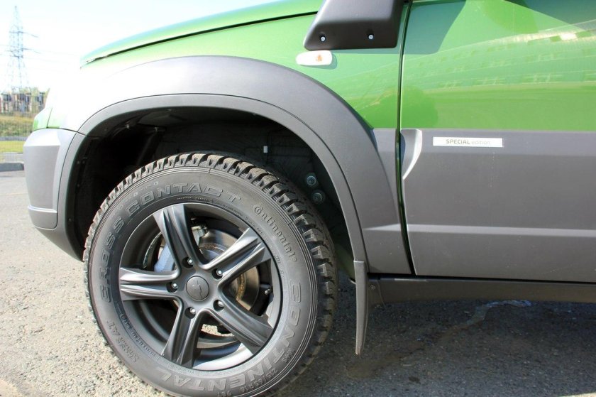 Скад тундра на Ниве Шевроле