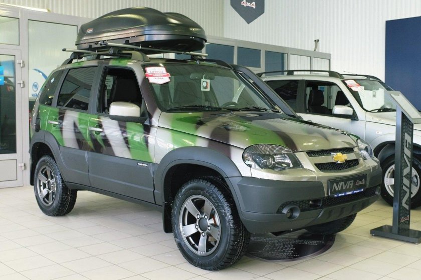 Chevrolet Niva камуфляж