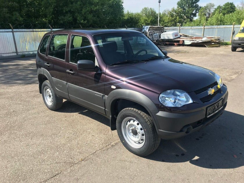 Цвет 918 Дикая слива Нива Шевроле