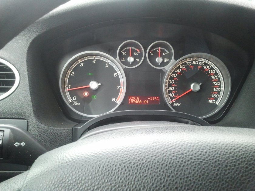 Ford Focus 2007 приборная панель