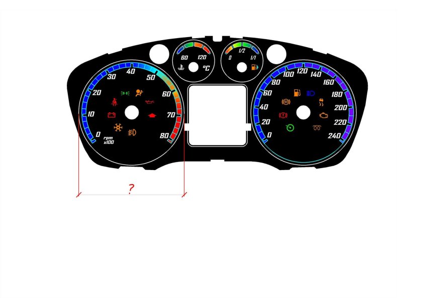 Шкалы приборов Форд фокус 2 дорестайл