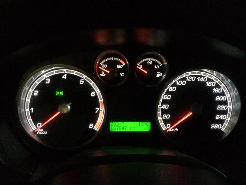 Пересвет приборки Форд фокус 2