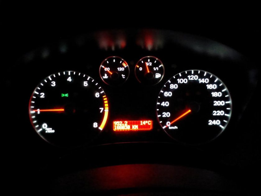 Панель приборов на Ford Focus 2 2006 года