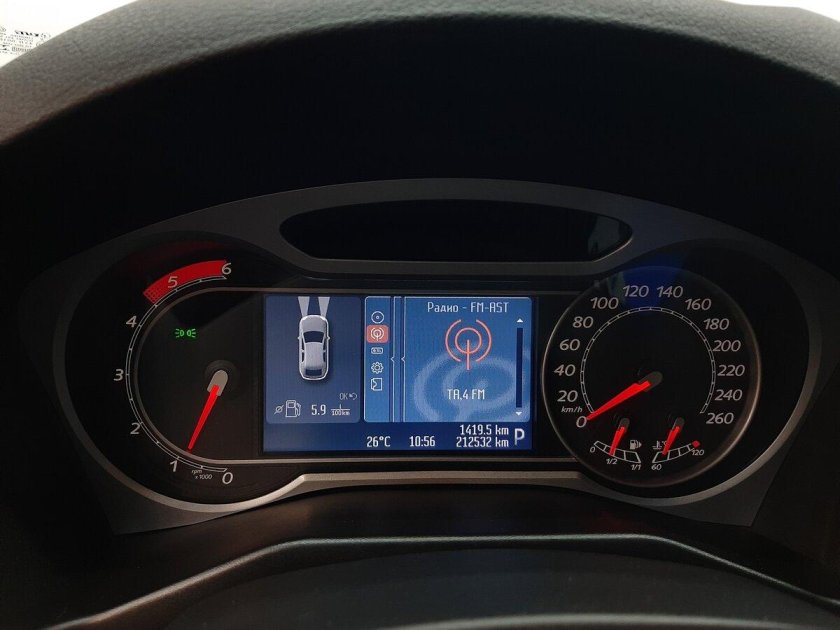 Панель приборов Мондео 4 конверс+