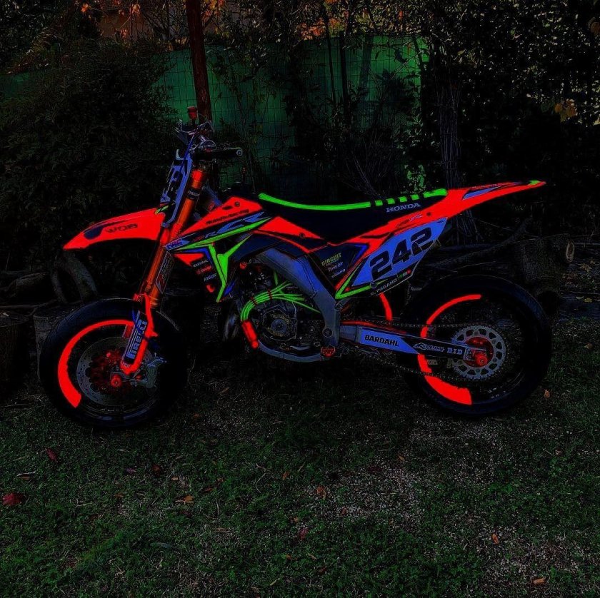 Пит байк неон 300