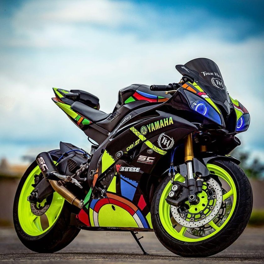 Yamaha r6 хамелеон