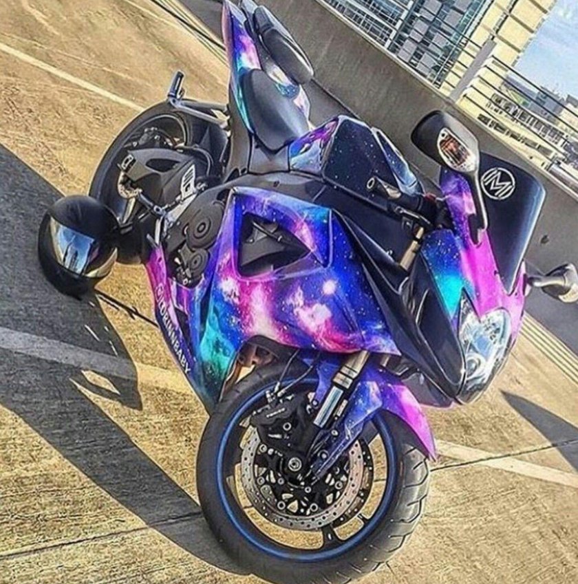 Сузуки джиксер фиолетовый