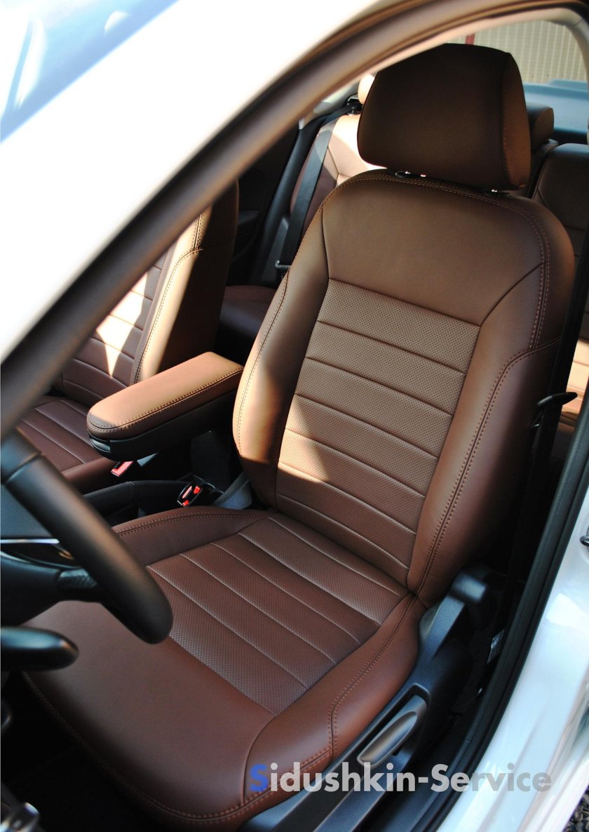 Чехлы на Фольксваген поло седан 2014