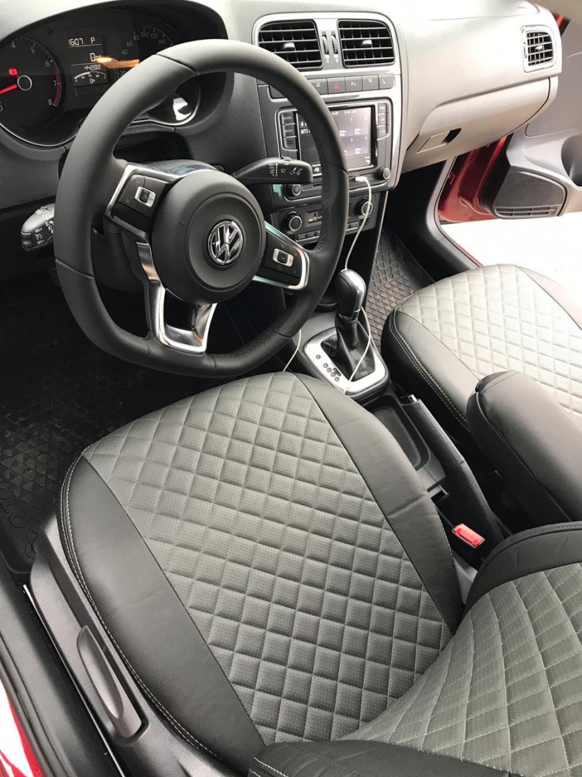 Чехол на сиденье Фольксваген поло седан 2012