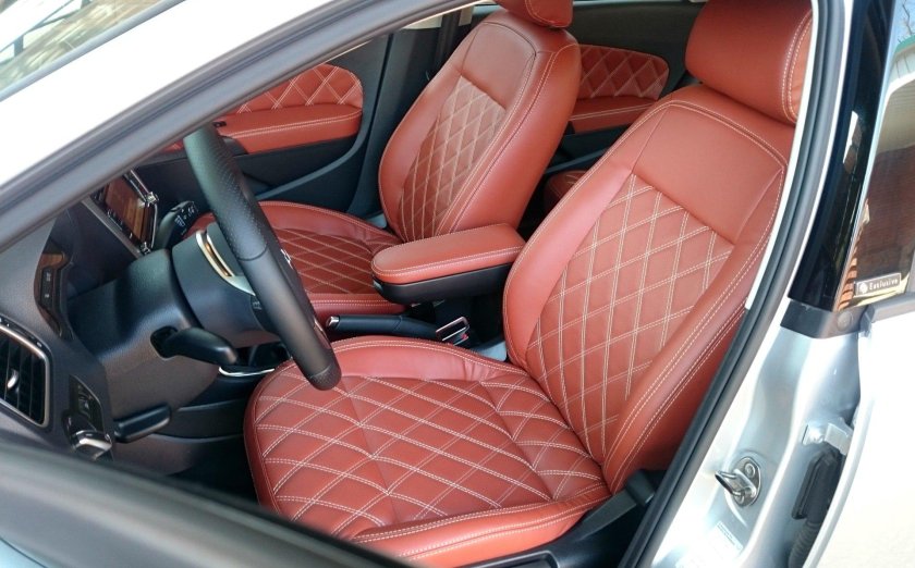 Чехлы на Фольксваген поло седан 2014