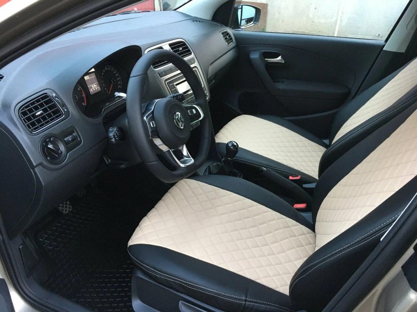 Чехлы на Фольксваген поло седан 2014