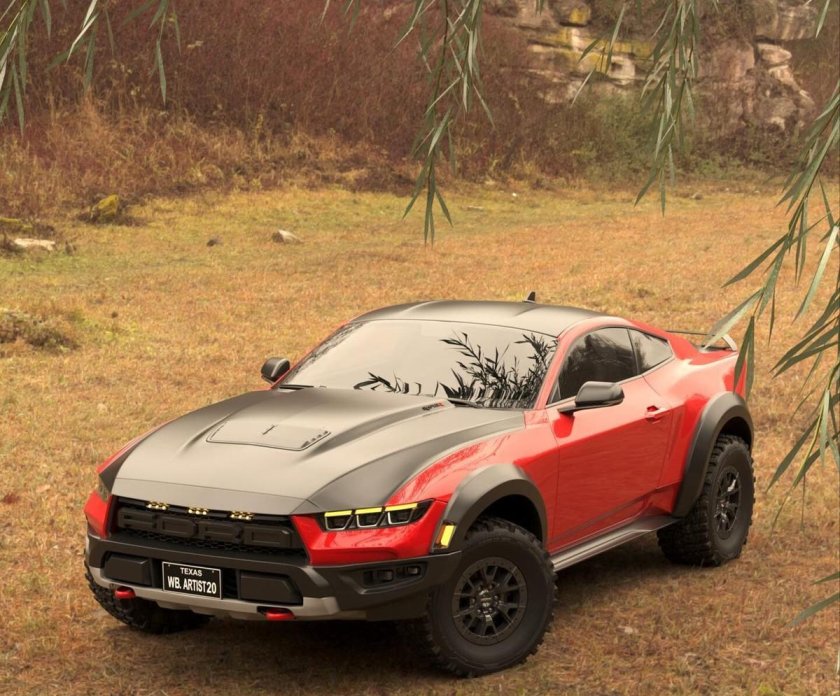 Форд Мустанг оффроуд