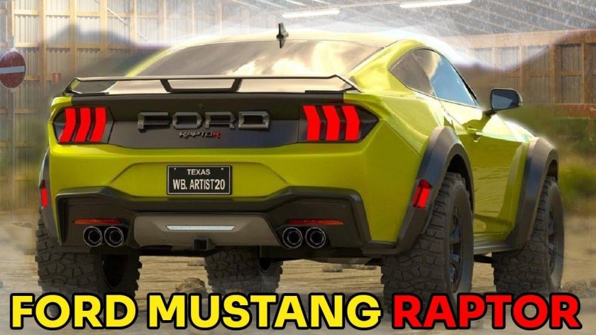 Форд Мустанг Раптор