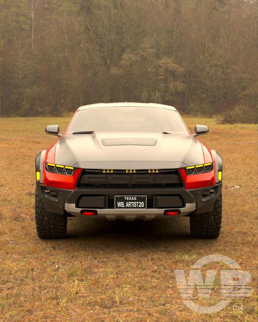 Форд Мустанг Раптор