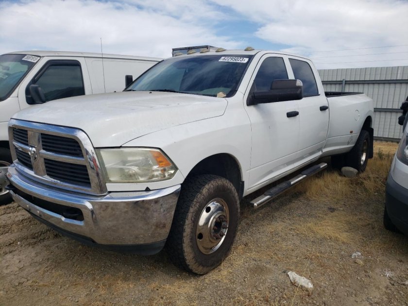 Ram 3500 Green Copart