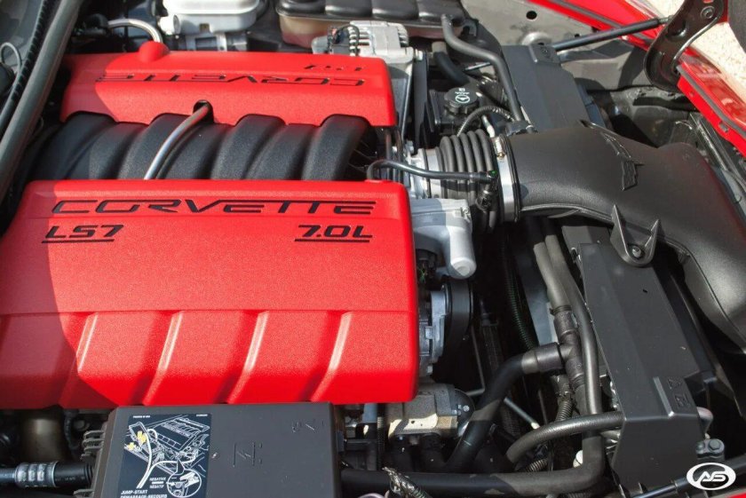 Chevrolet Corvette двигатель