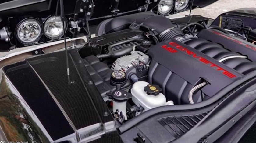 Chevrolet Corvette двигатель