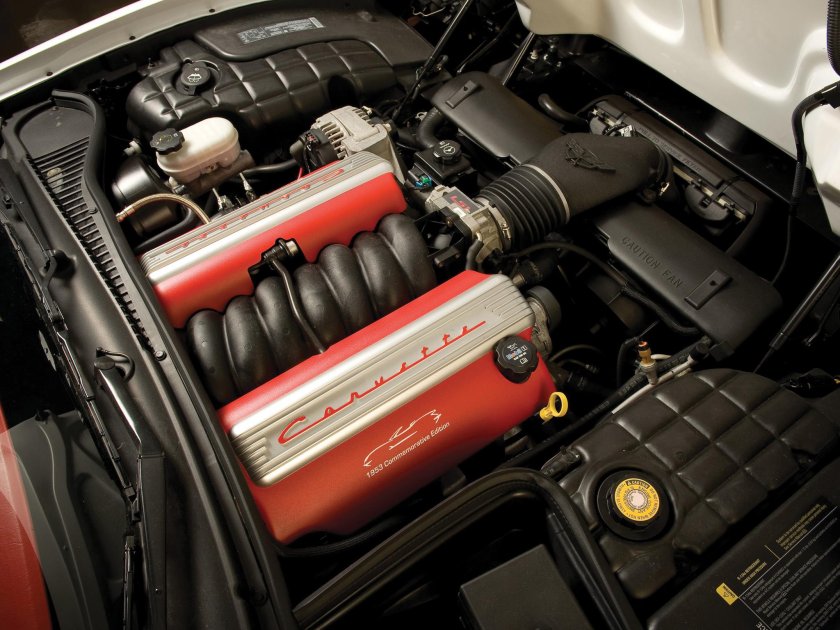 Шевроле Корвет двигатель