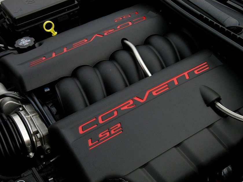 Шевроле корвет двигатель