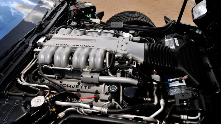 Corvette zr1 двигатель