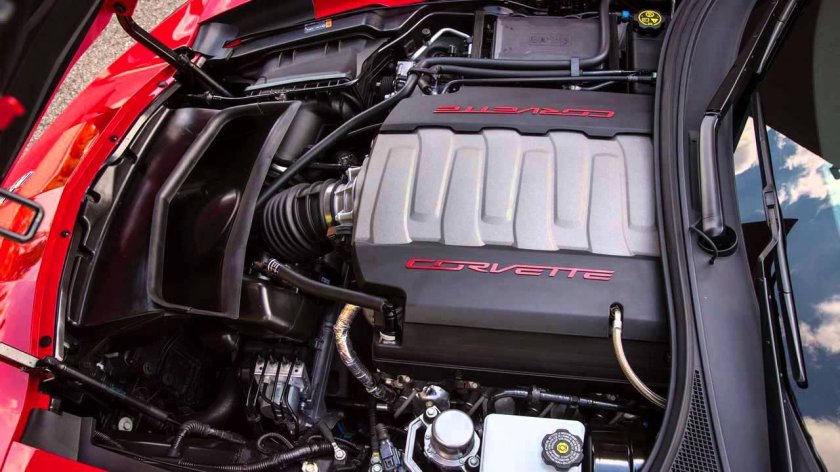 Chevrolet Corvette двигатель