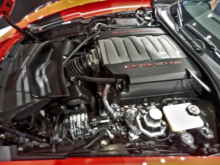 Chevrolet Corvette c7 двигатель