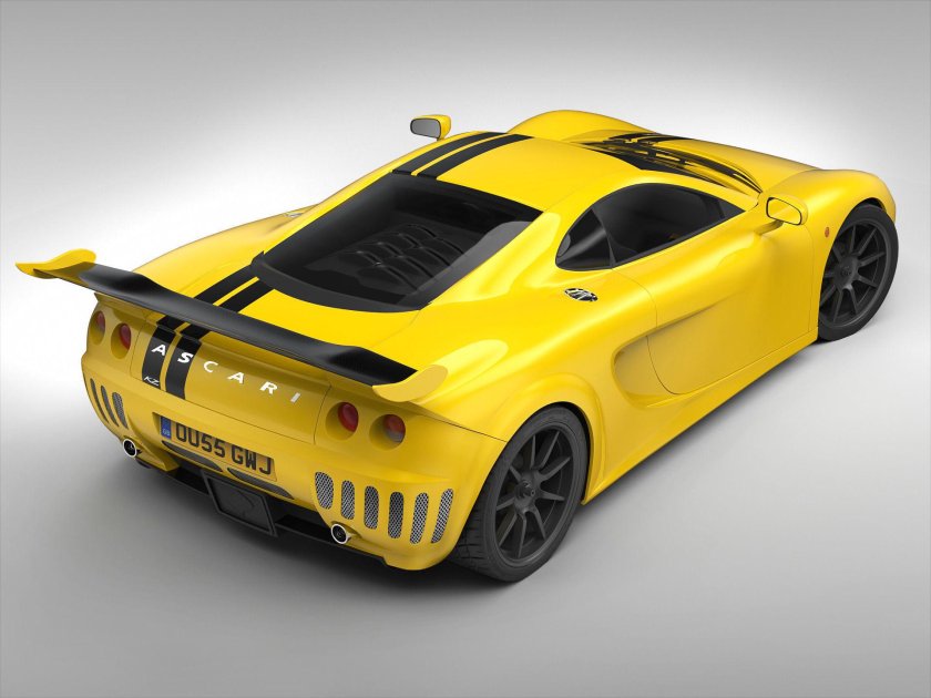Ascari a10 красный