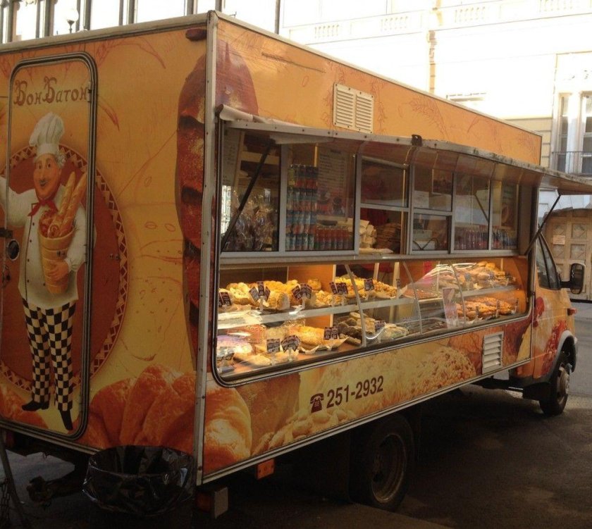 Прицепы автолавки food Truck