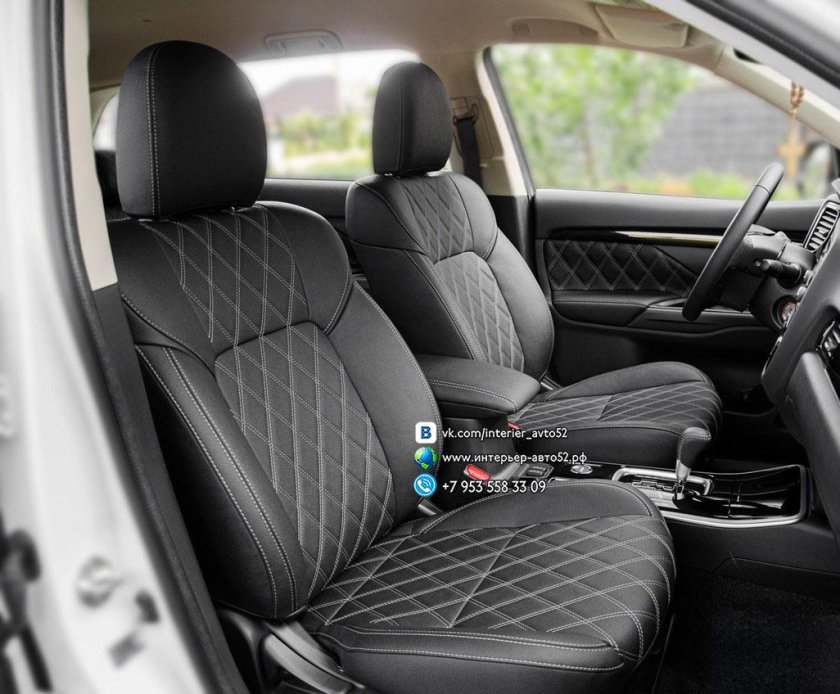 Чехлы на Митсубиси Аутлендер 3