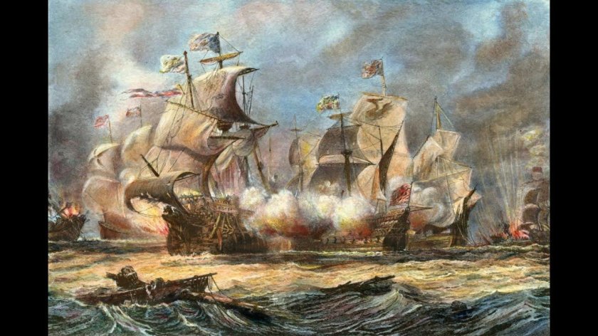 Разгром испанской «непобедимой Армады» (1588 г.)