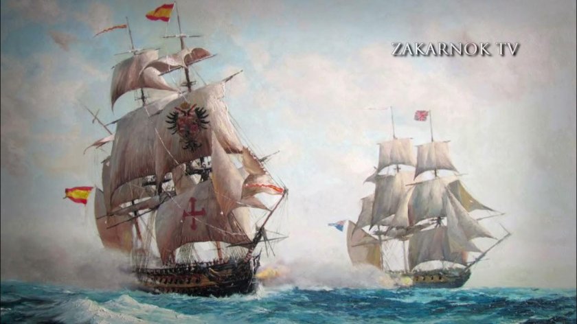 Испанский Галеон картина