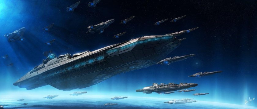 Космический линкор Sci Fi
