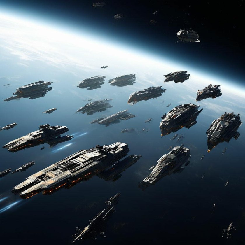 Космический линкор sci fi