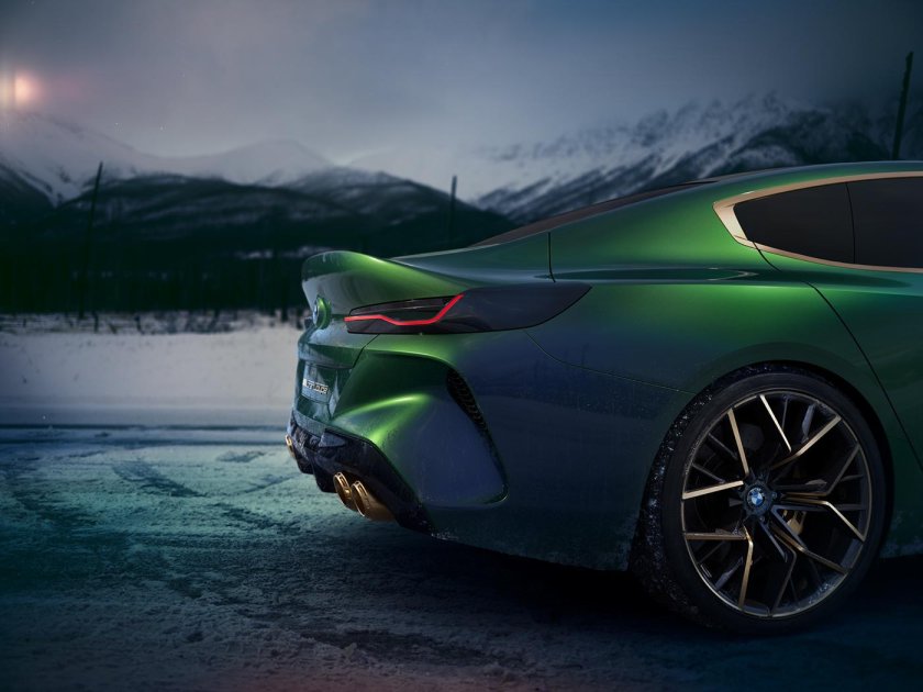 BMW m8 Gran Coupe Concept