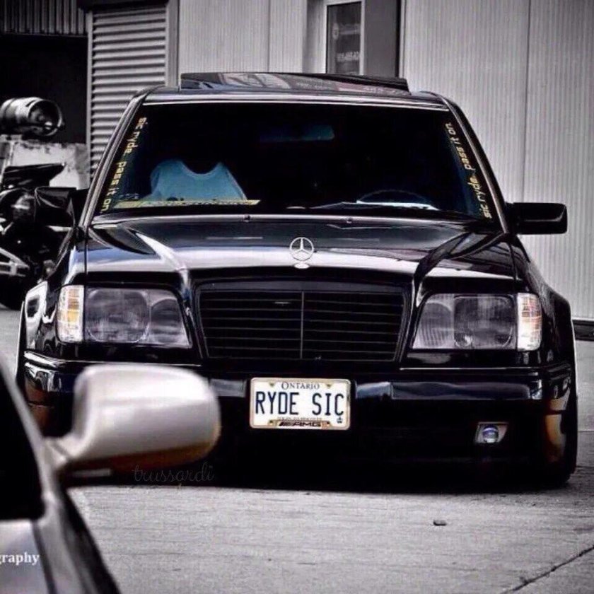 Мерседес w124 Бандитский