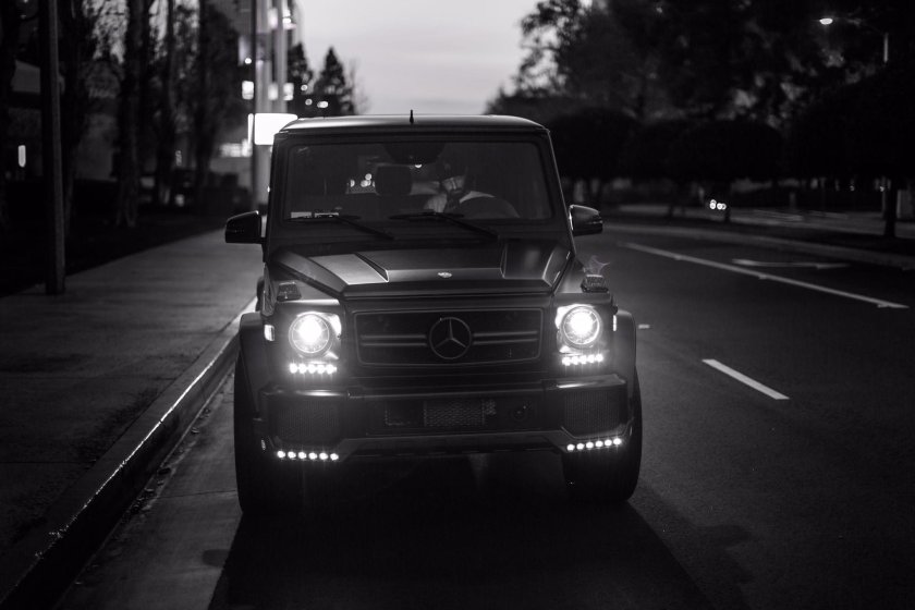 Мерседес Гелендваген черный