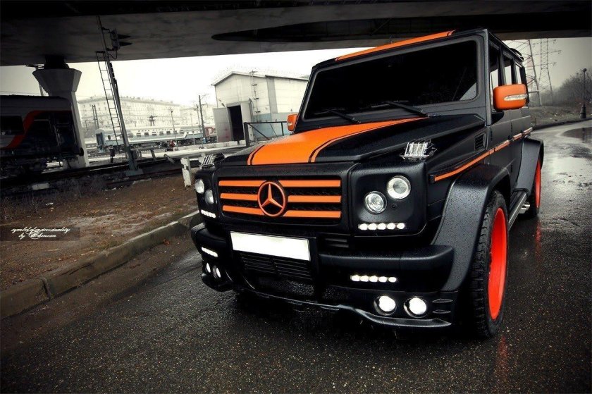 Мерседес Гелендваген черный Бандитский