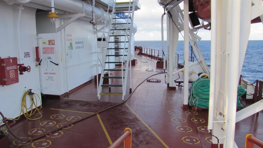 Место сбора на судне