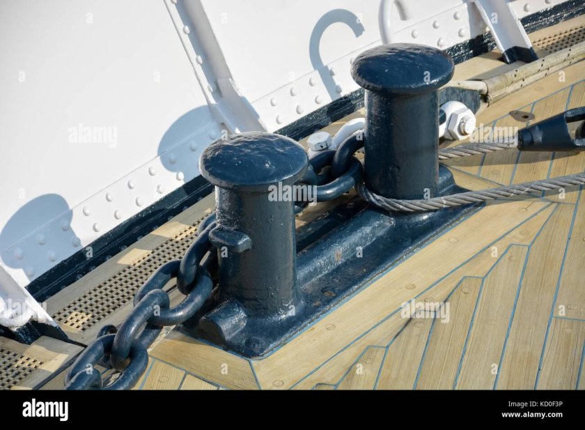 Вентиляционная труба на судне