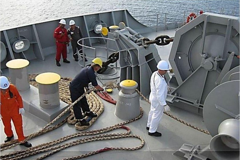 Швартовые операции на судне